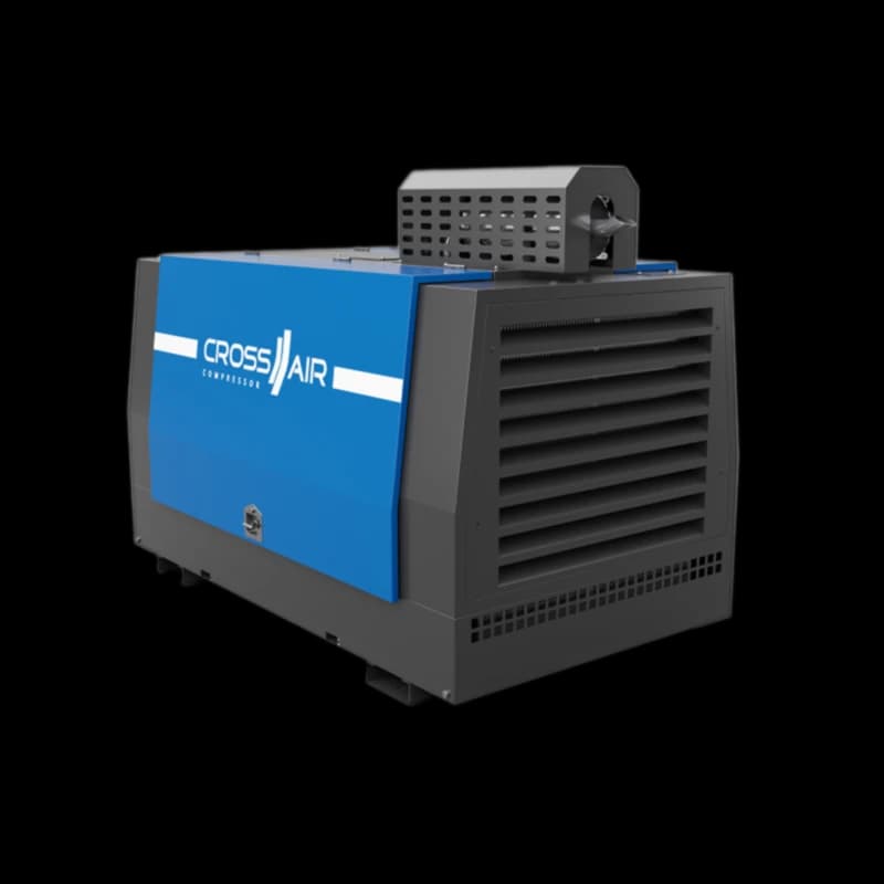 Дизельный компрессор Borey65-10BZ с ПЖД — фото 2