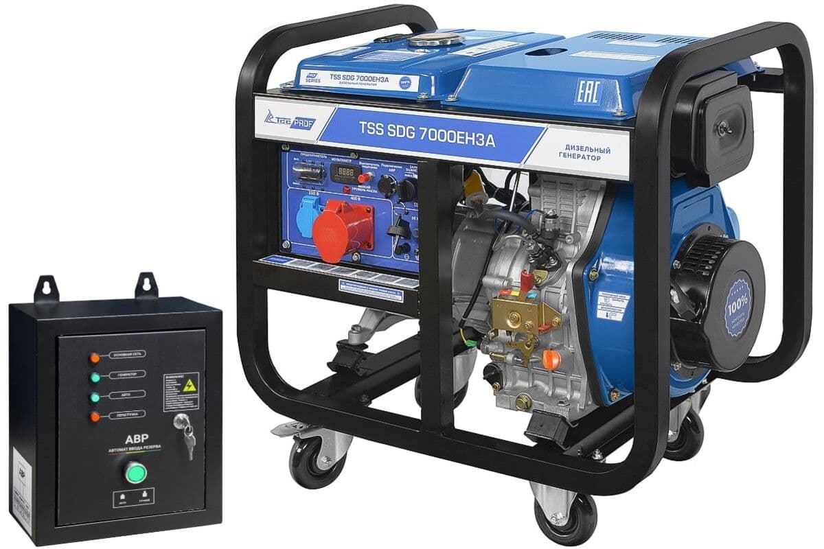 Дизель генератор TSS SDG 7000EH3A с АВР